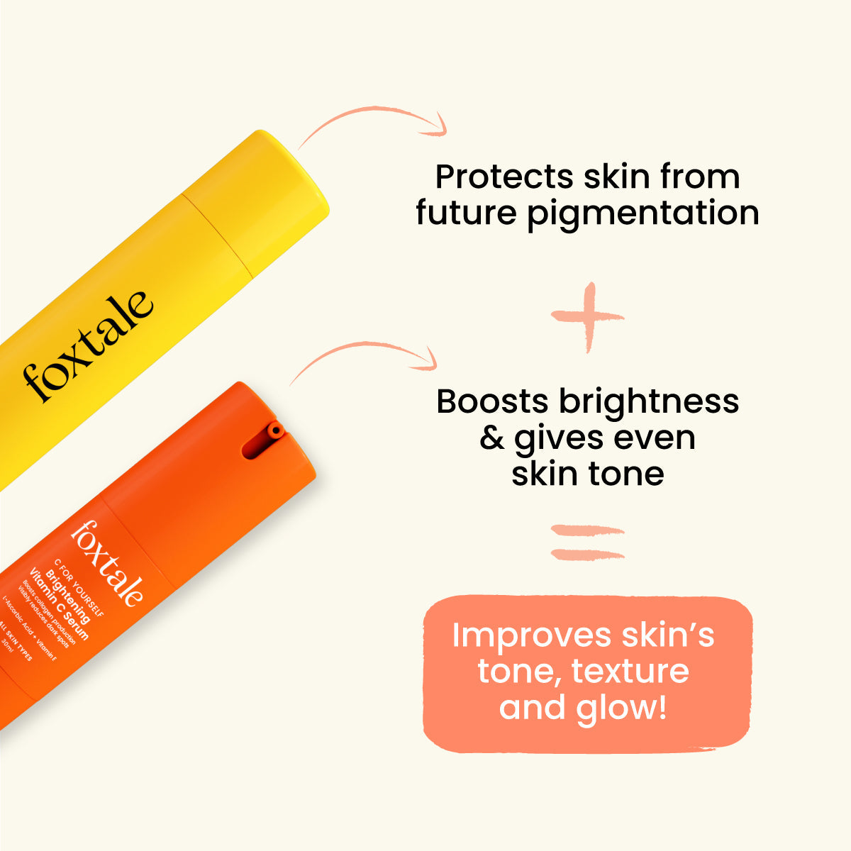 Foxtale Smooth Texture and Tone Vitamin C Serum - Image 2 - Buy from Indicrest
