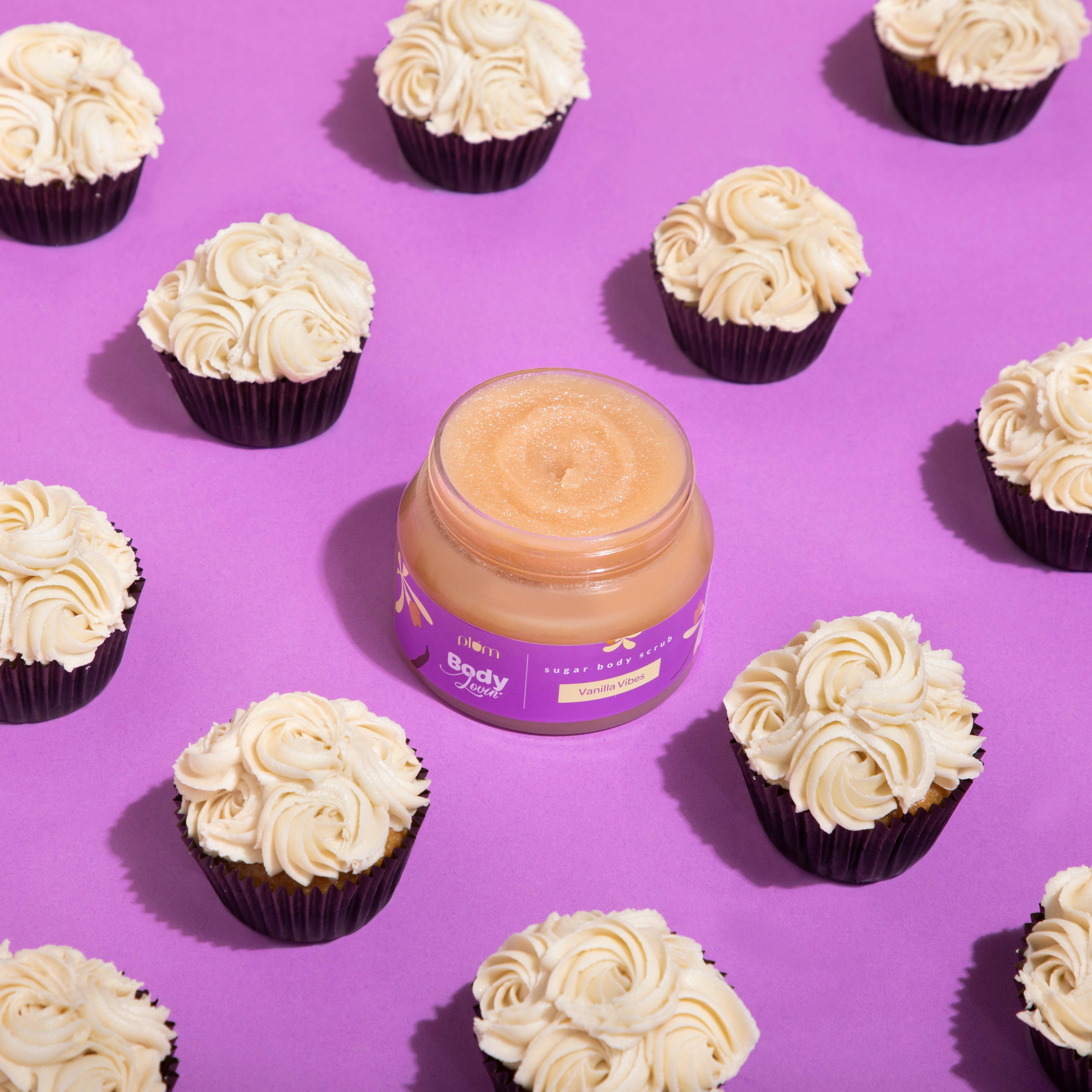 Plum Vanilla Vibes Sugar Body Scrub by Plum BodyLovin' 100g