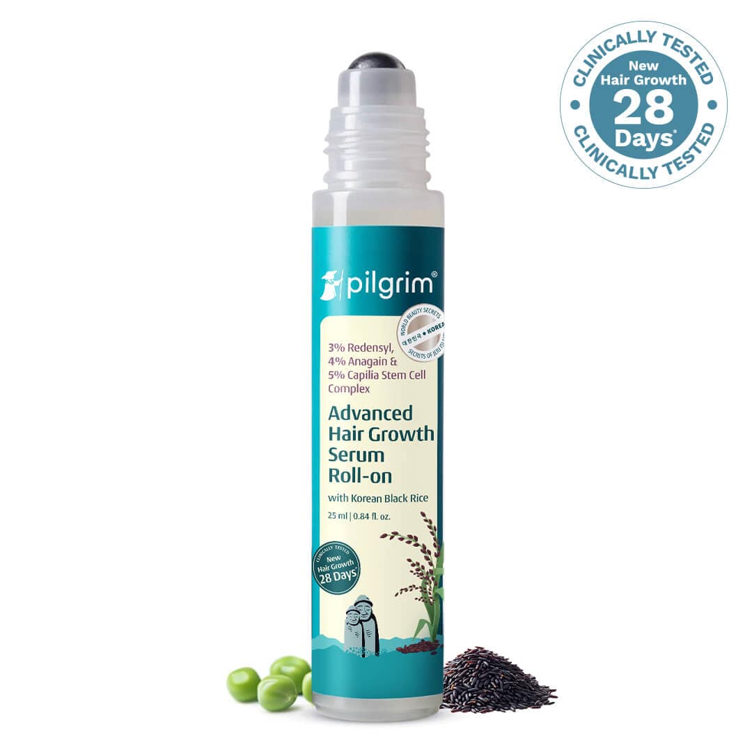 Pilgrim 3% Redensyl, 4% Anagain & 5% Capilia Stem Cell Complex Advanced Hair Growth Serum, 30ml - Image 4 - Buy from Indicrest