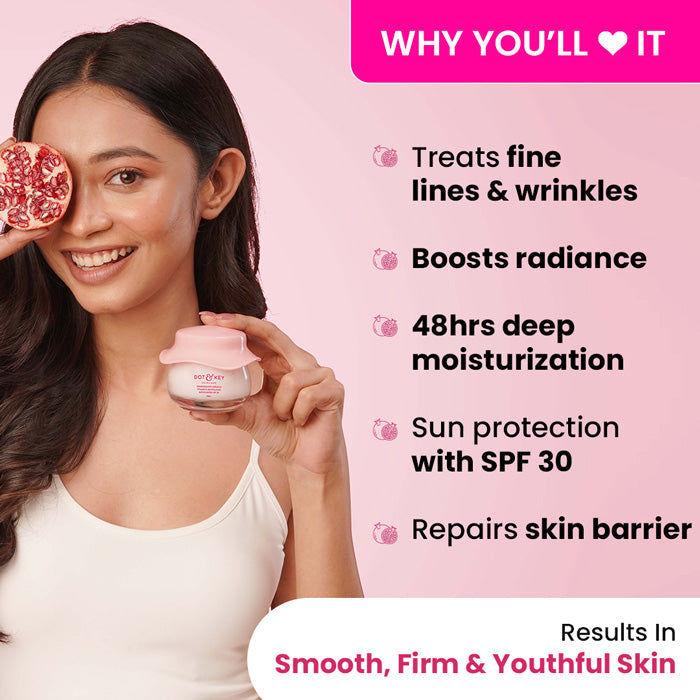 Dot & Key Pomegranate + Multi-Peptide Anti Ageing Moisturizer SPF 30, 60ml