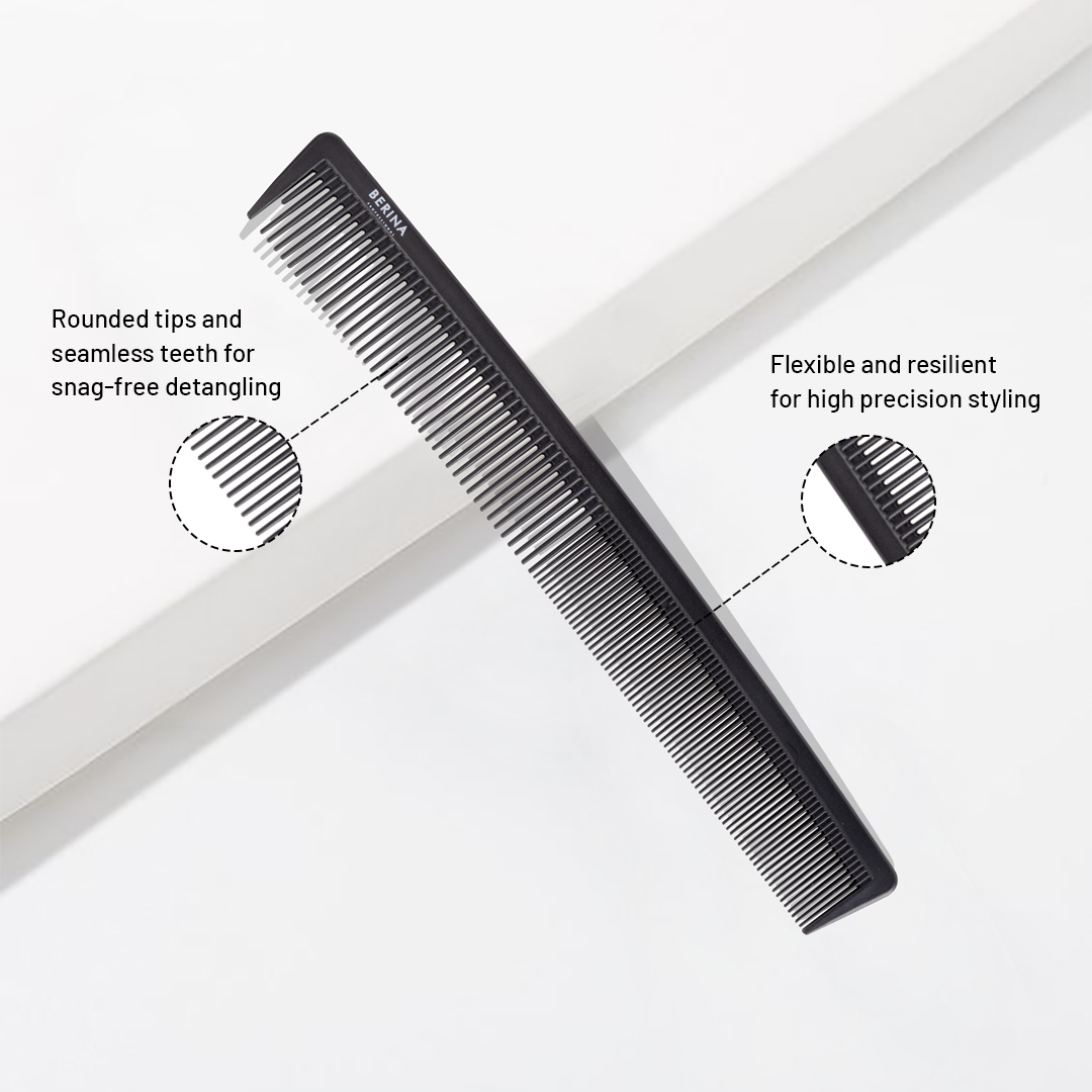 Berina Professional Cutting Comb BC-500 | Precision Hair Cutting Comb for Professional Results, BC-500