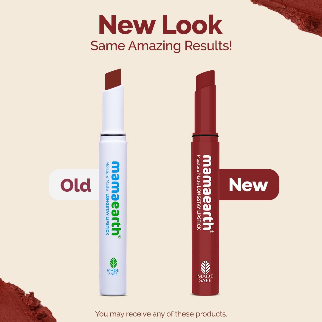 Mamaearth Moisture Matte Longstay Lipstick, 2g | raisin punch - Image 2 - Buy from Indicrest