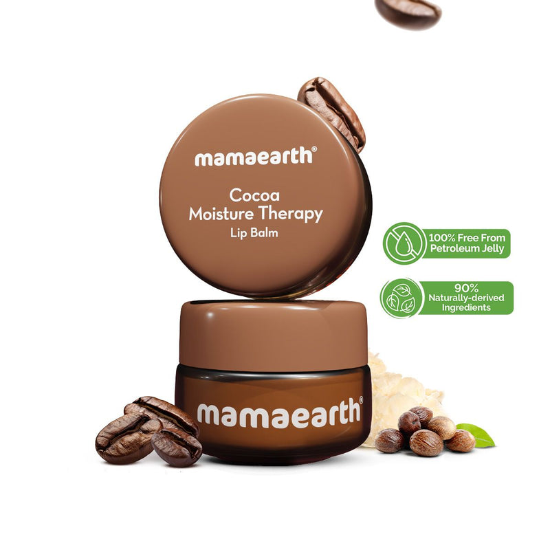 Mamaearth Cocoa Moisture Therapy Lip Balm with Cocoa Butter & Coffee for Dry & Chapped Lips 15g - Buy from Indicrest