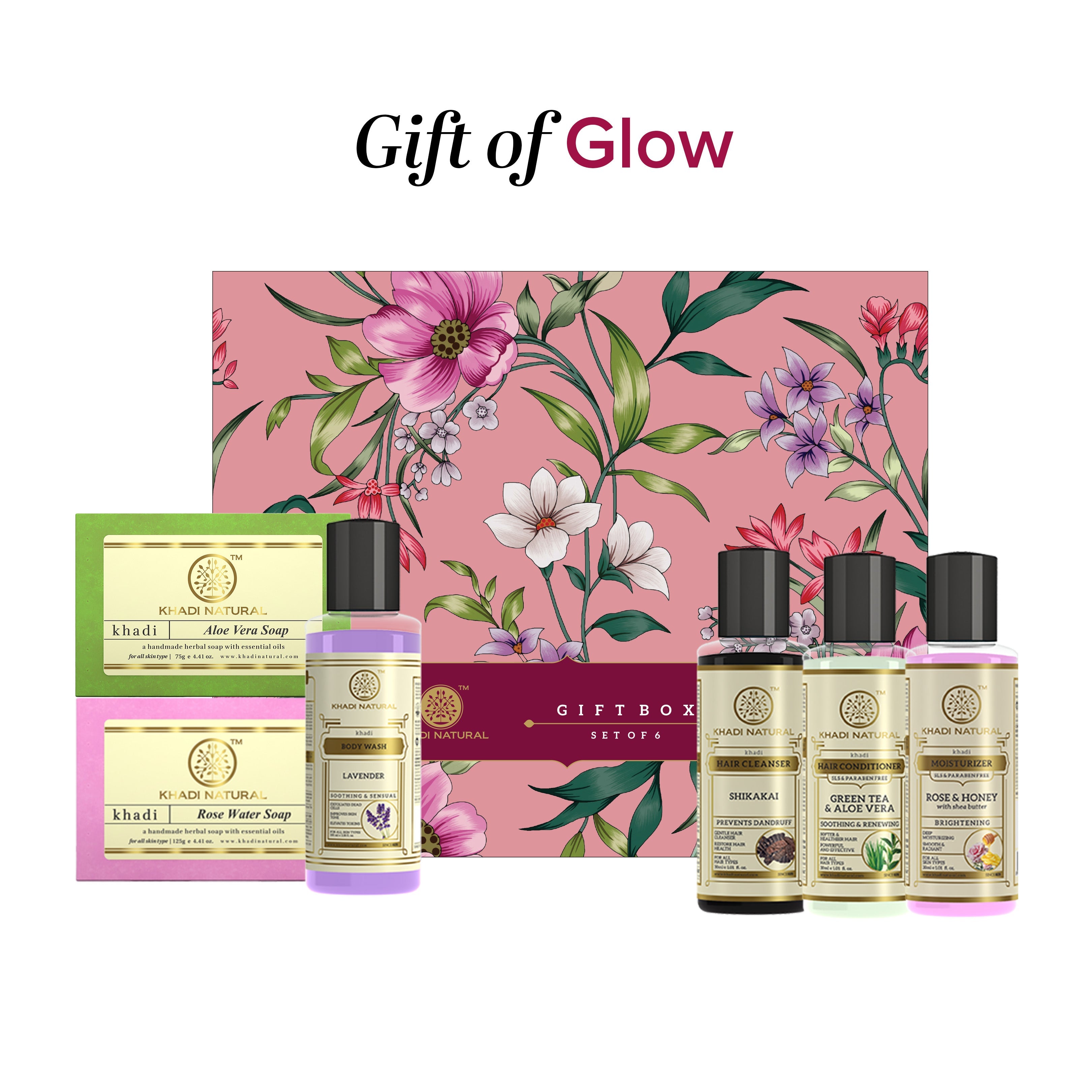 Khadi Natural Gift Box Combo Pack Of 6 Sale - Image 7 - Buy from Indicrest
