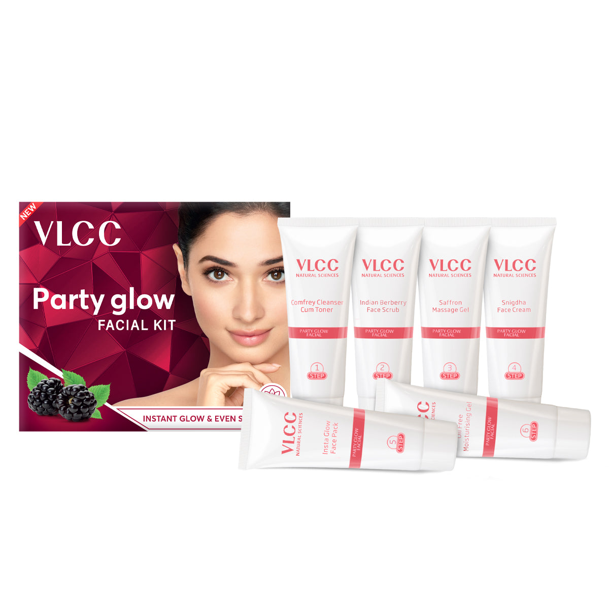 VLCC Party Glow and Gold Facial Kit - Image 2 - Buy from Indicrest