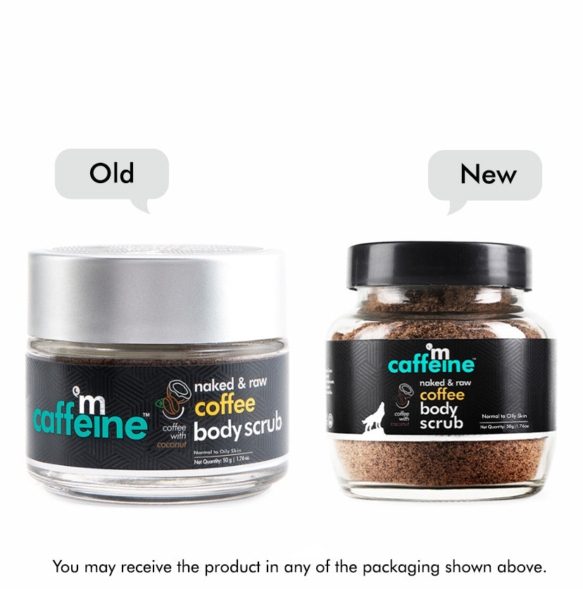 Mcaffeine Coffee Body Scrub with Coconut, 55g - Natural & Vegan - Image 8 - Buy from Indicrest