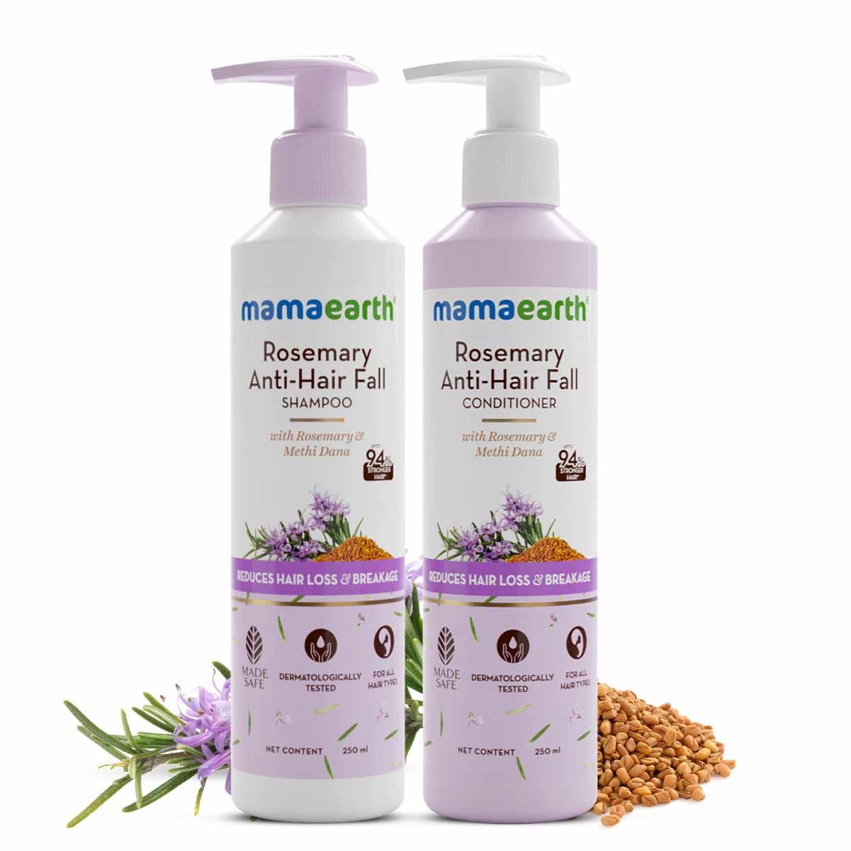 Mamaearth Rosemary Anti-Hair Fall Combo, 500ml - Buy from Indicrest