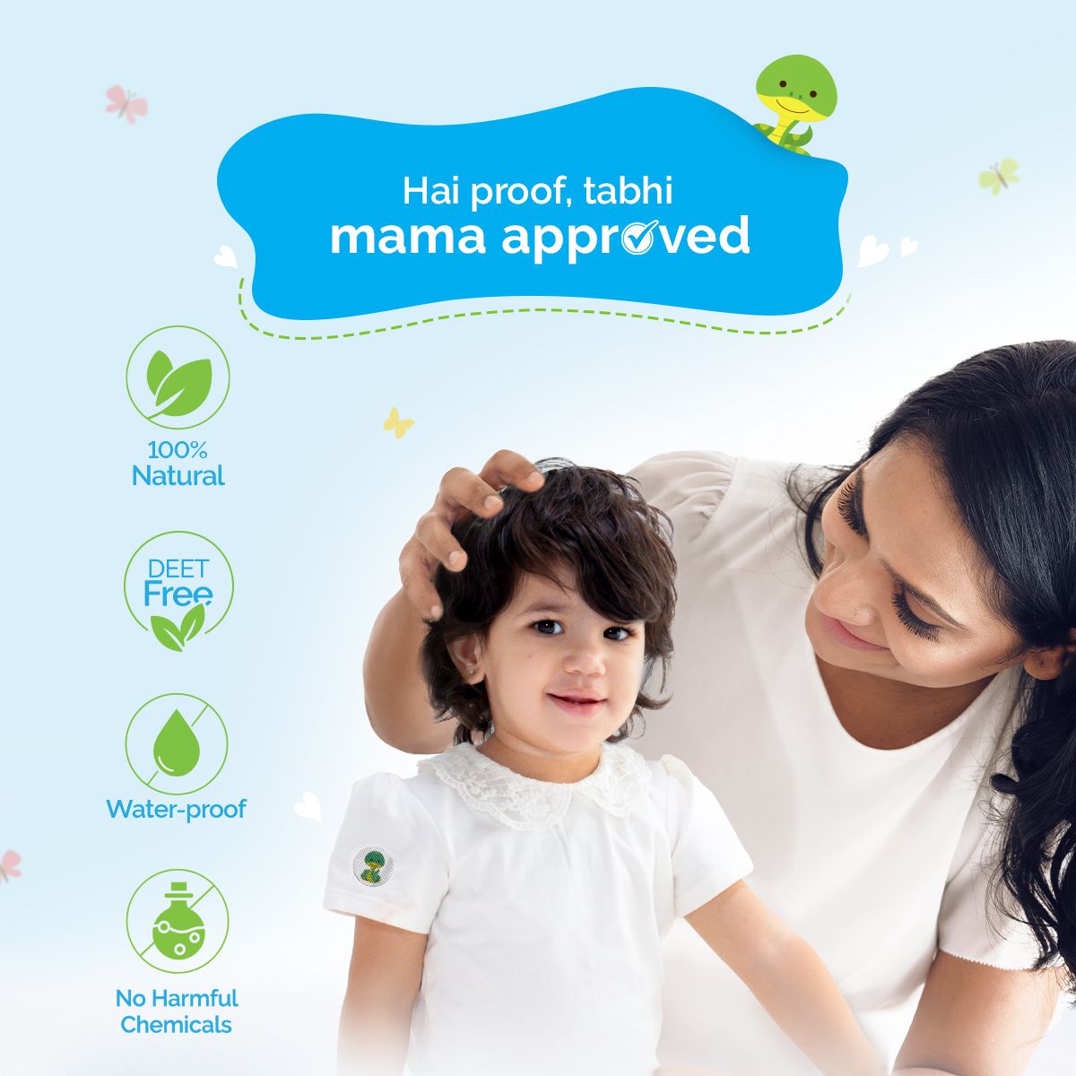 Mamaearth Natural Mosquito Repellent Patches, 24pcs - Image 2 - Buy from Indicrest