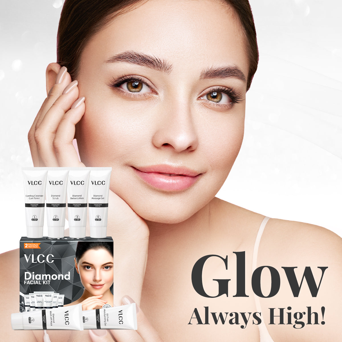 VLCC Diamond Single Facial Kit - 60 g - Image 2 - Buy from Indicrest