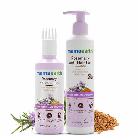 Mamaearth Rosemary Hair Growth Combo, 400ml - Buy from Indicrest