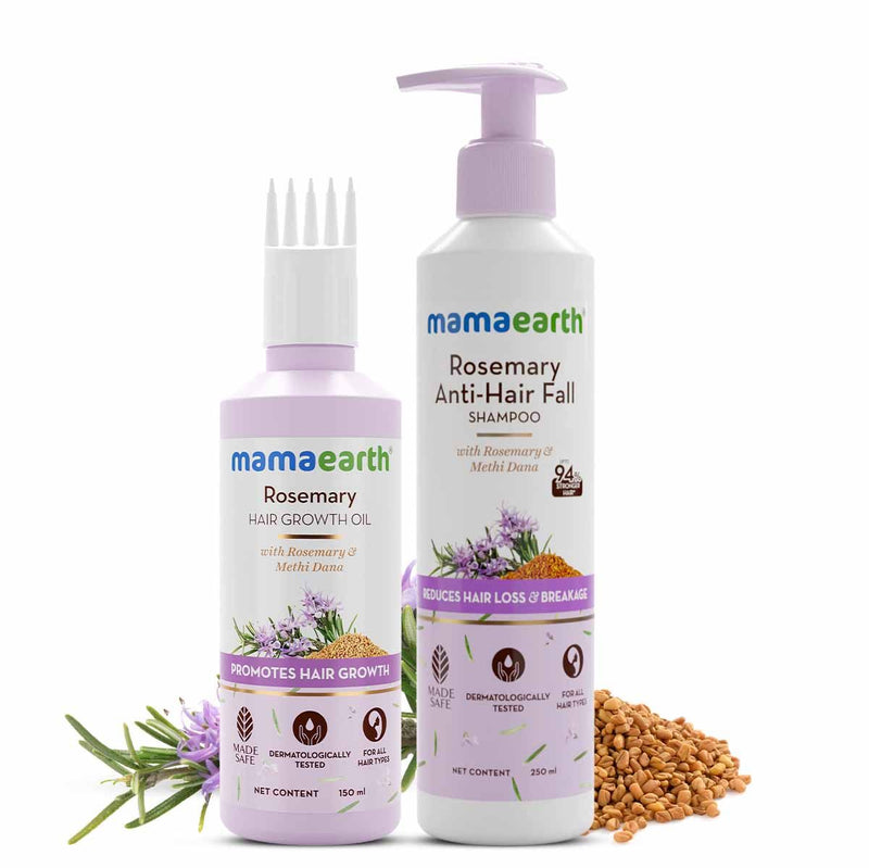 Mamaearth Rosemary Hair Growth Combo, 400ml - Buy from Indicrest