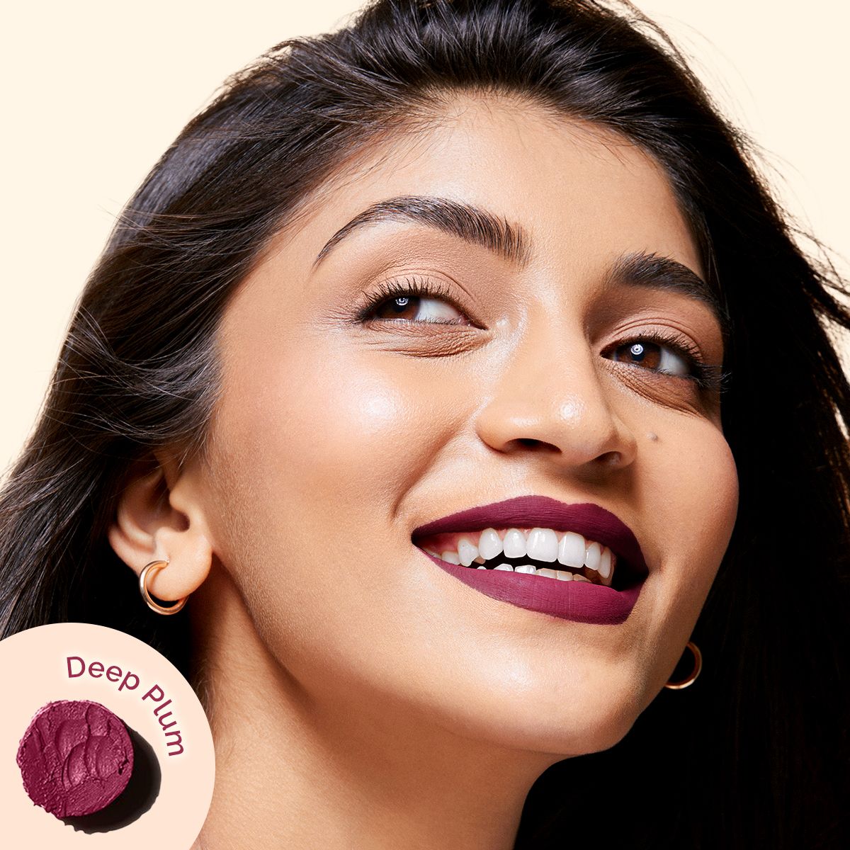 Mamaearth Luxe Matte Long Stay Lipstick with Passion Fruit Oil & Vitamin E, 2g | Deep Plum - Image 2 - Buy from Indicrest