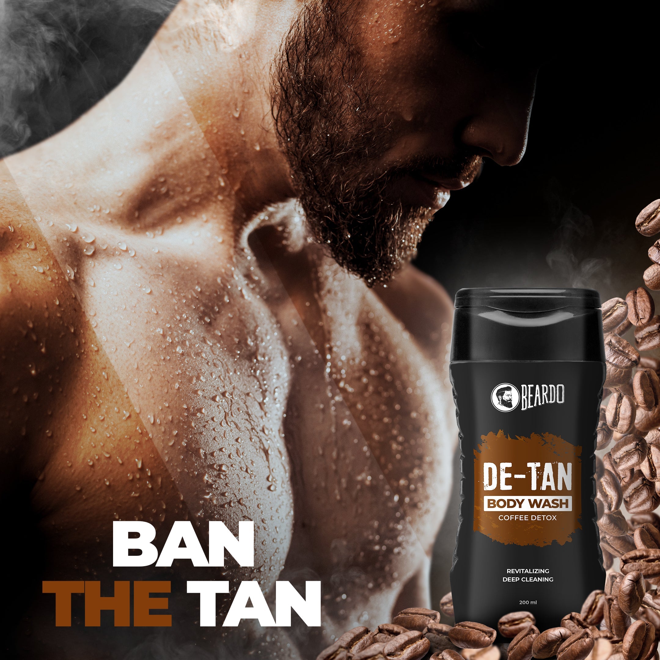 Beardo De-Tan Bodywash for Men, 200ml - Image 2 - Buy from Indicrest