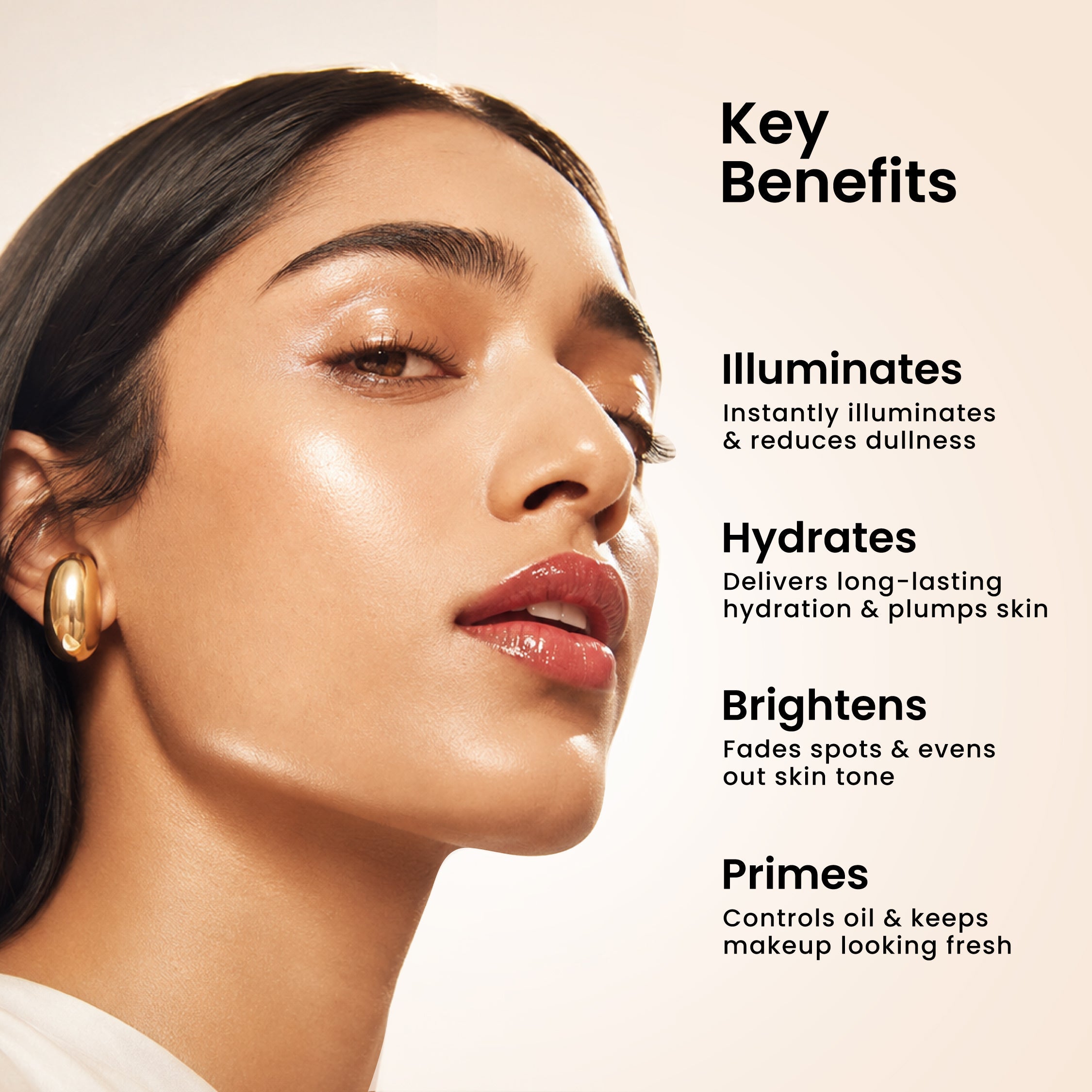 Foxtale Super Glow Illuminating Moisturizer 3-in-1 moisturizer that gives a highlighter-like glow | 50 ml - Image 11 - Buy from Indicrest