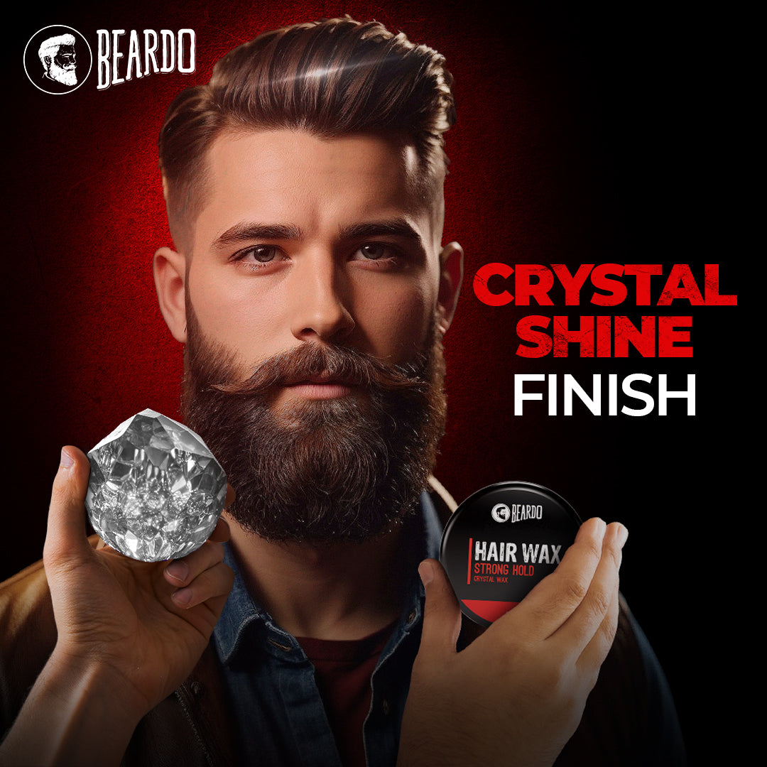 Beardo Hair Wax Strong Hold Crystal Gel Wax, 100g - Image 2 - Buy from Indicrest