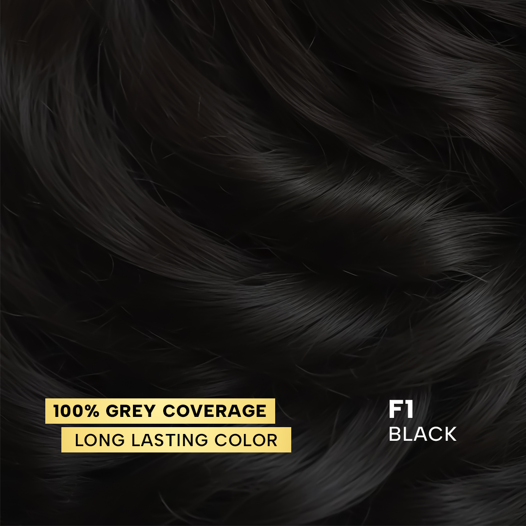 Berina Professional Permanent Ammonia-Free Hair Color Cream F01 Black | Deep Black Shade with Long-Lasting Coverage, F05-Dark Mahogany Brown