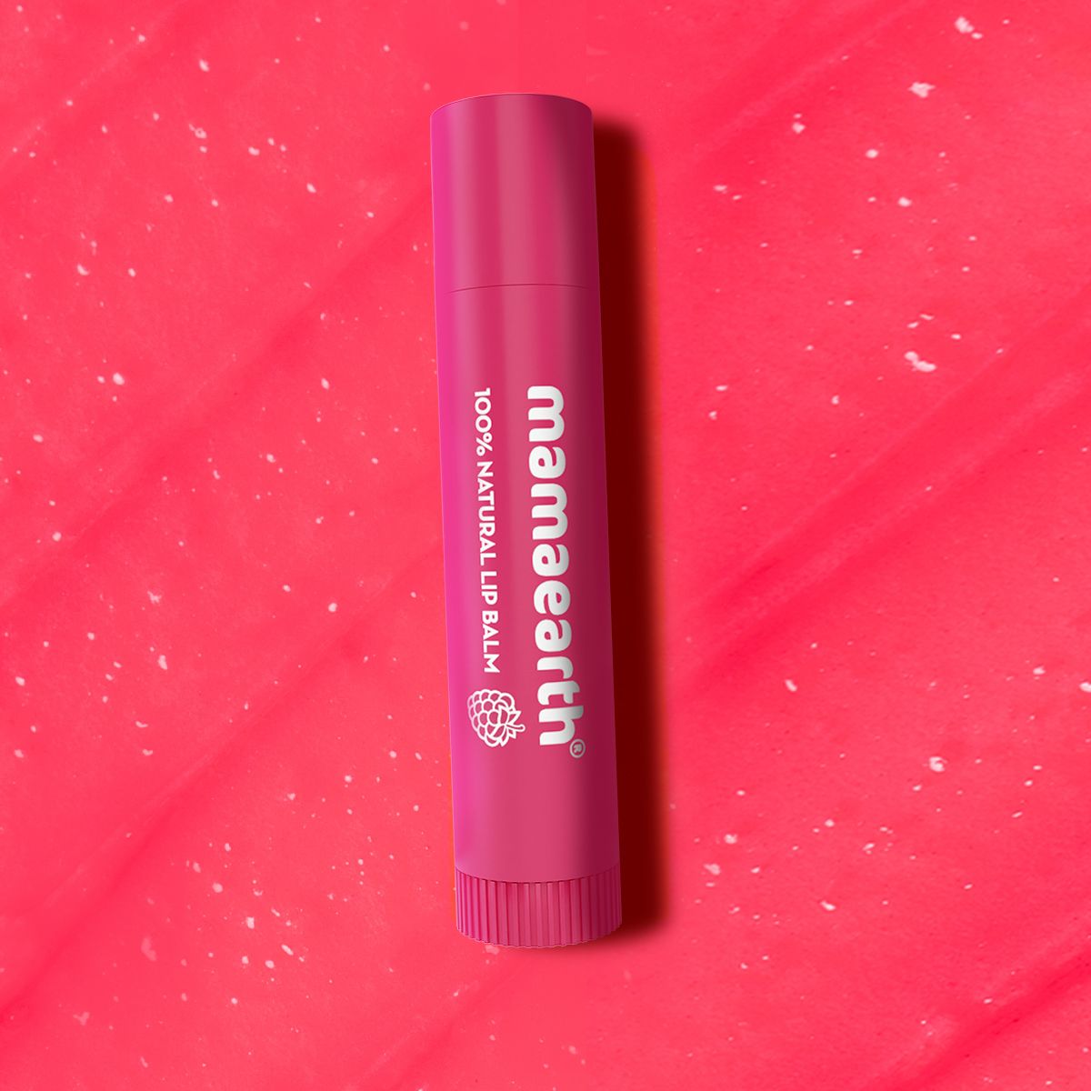 Mamaearth Nourishing Tinted 100% Natural Lip Balm with Vitamin E and Raspberry for Dry & Chapped Lips, 4g - Image 6 - Buy from Indicrest