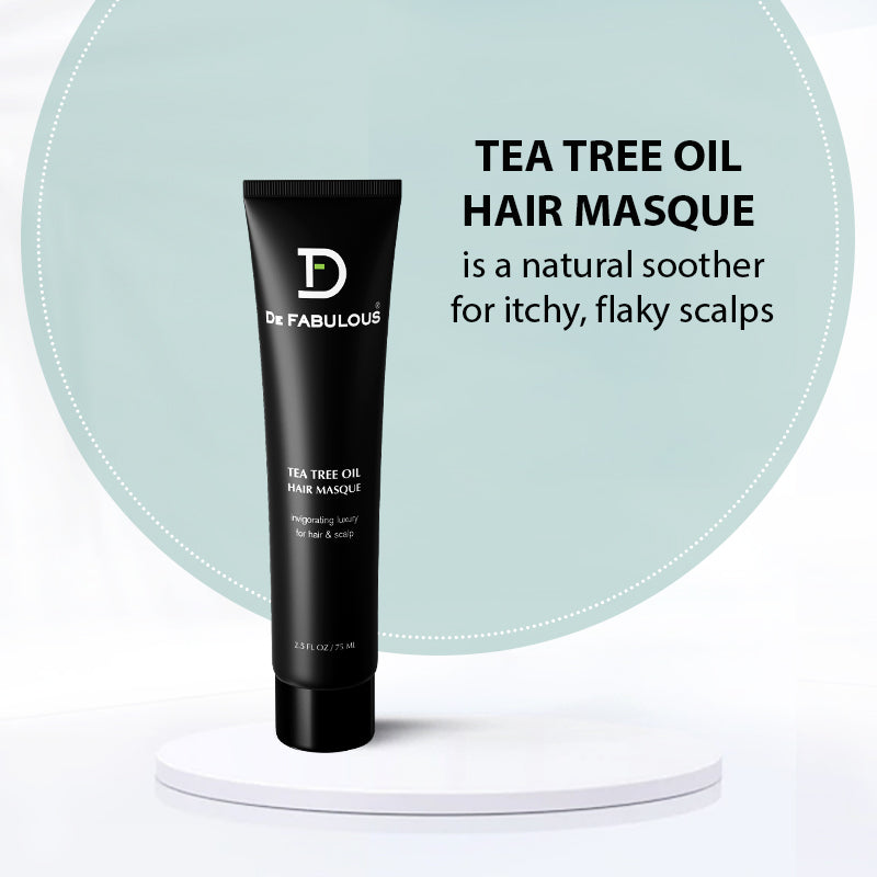 De Fabulous Tea Tree Oil Hair Masque, 75ml - Image 2 - Buy from Indicrest
