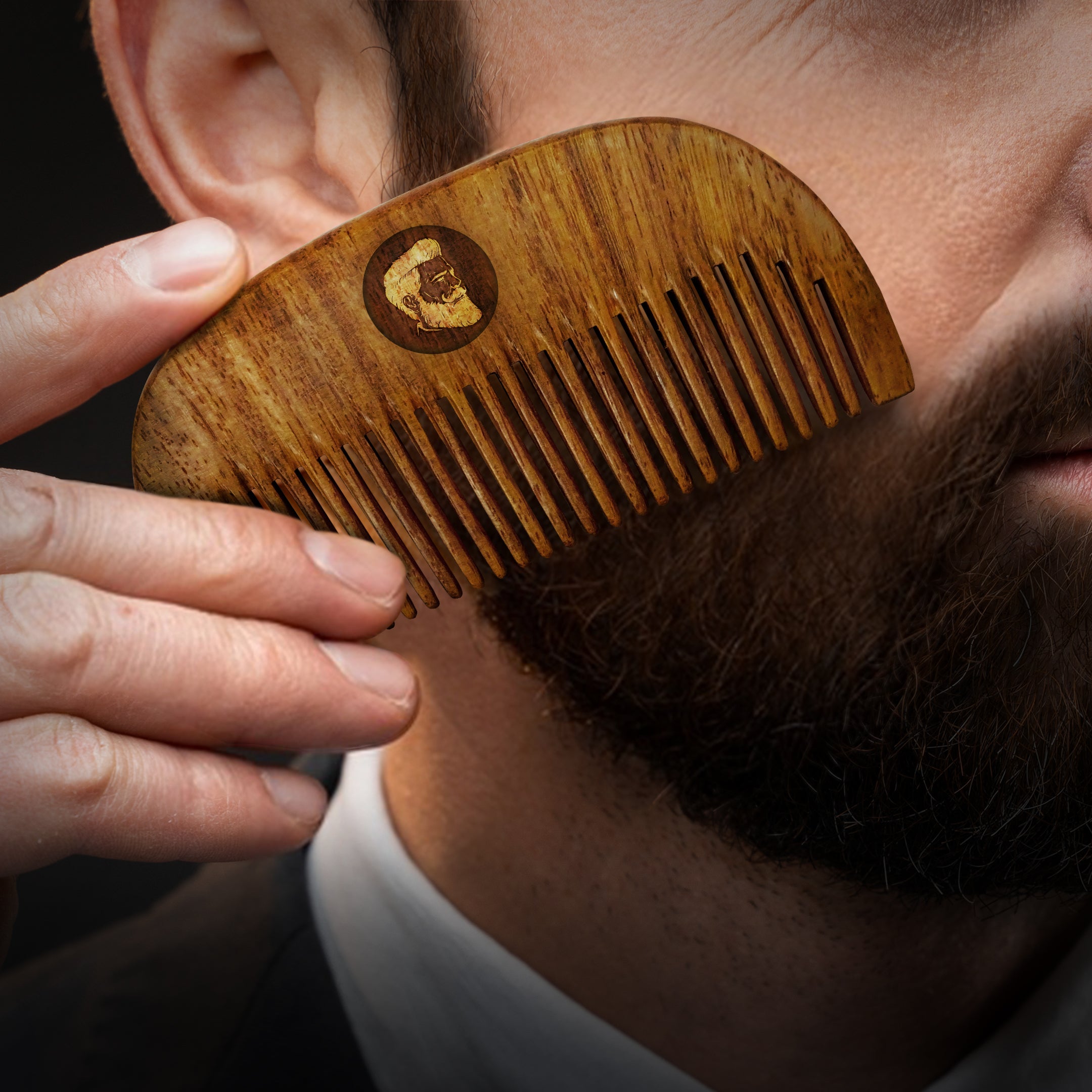 Beardo Compact Sheesham Beard Comb - Image 2 - Buy from Indicrest
