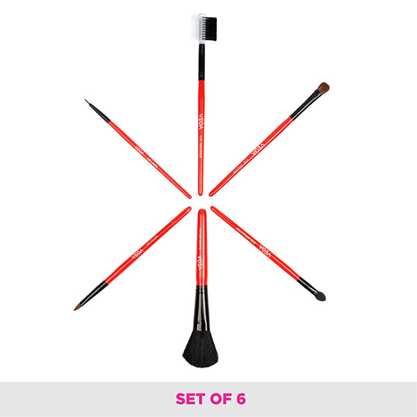 Vega Set of 6 Brushes - MBS-06