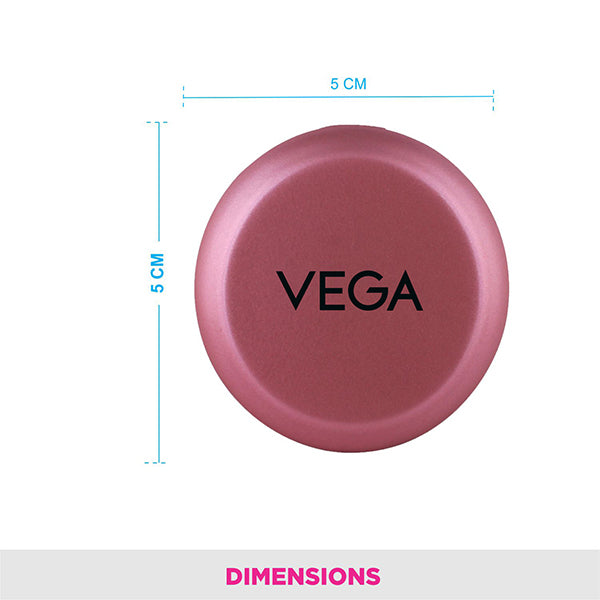 Vega Compact Mirror in Plastic Case - CM-01
