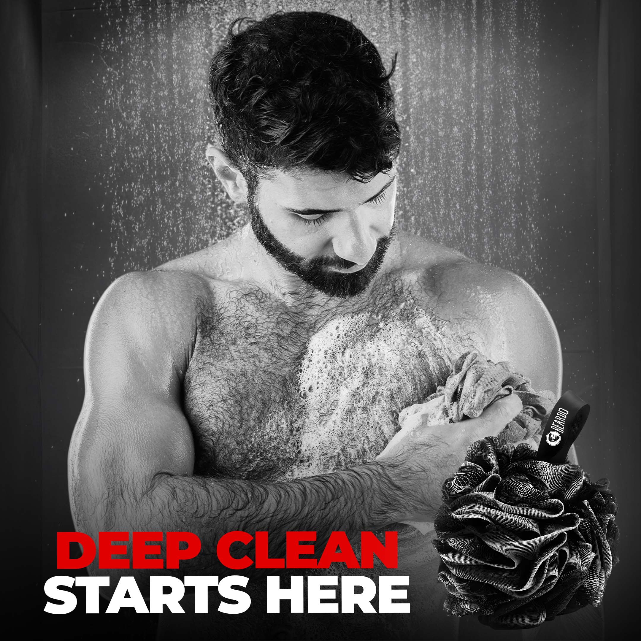 Beardo Power Scrub Loofah Pack of 2 - Image 2 - Buy from Indicrest