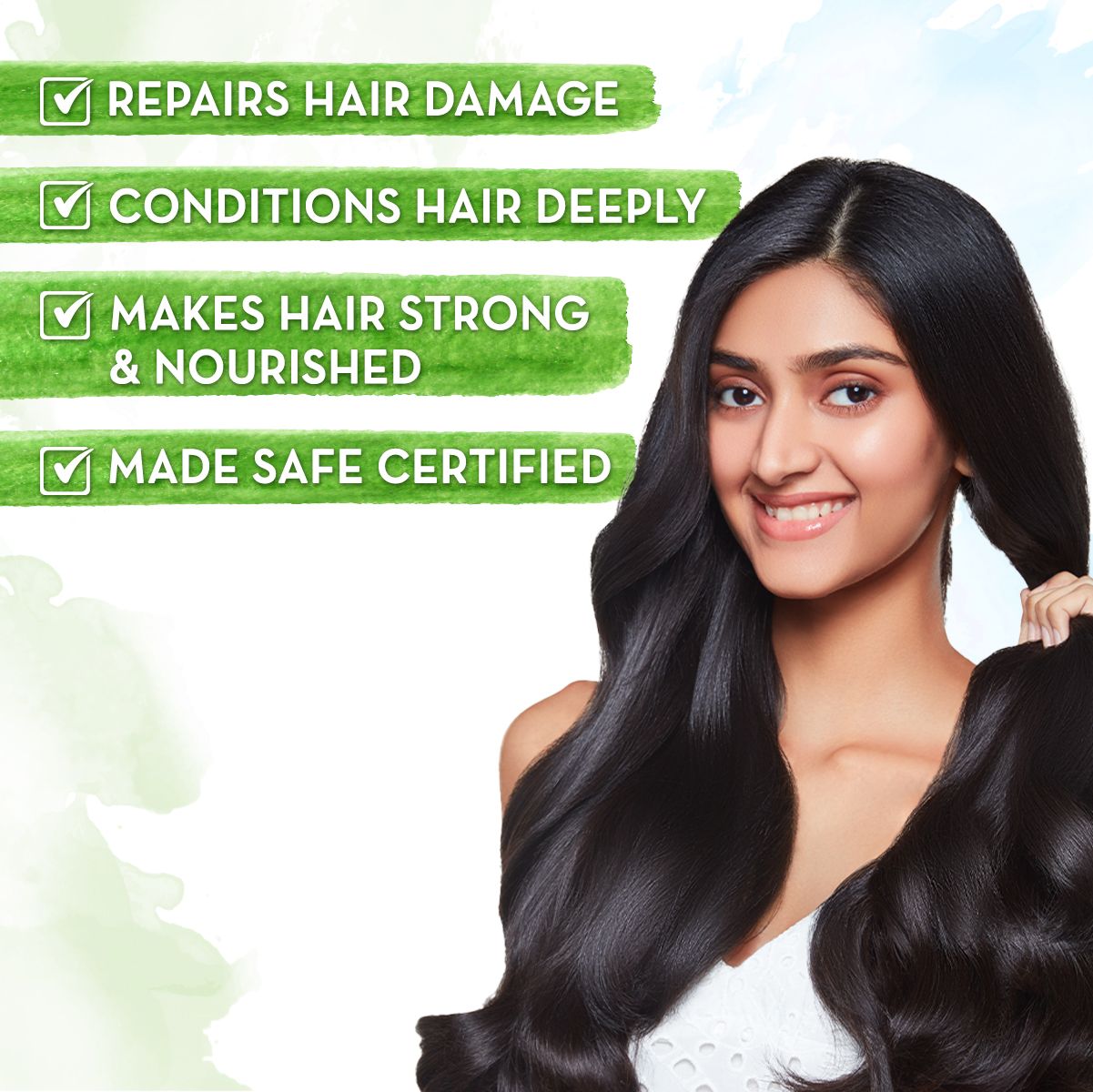 Mamaearth Hibiscus Damage Repair Conditioner With Hibiscus & Curry Leaves, 250ml - Image 2 - Buy from Indicrest