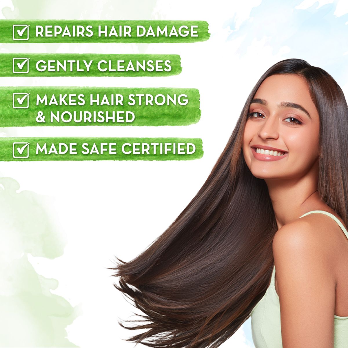 Mamaearth Hibiscus Damage Repair Shampoo With Hibiscus & Curry Leaves, 250ml - Image 2 - Buy from Indicrest