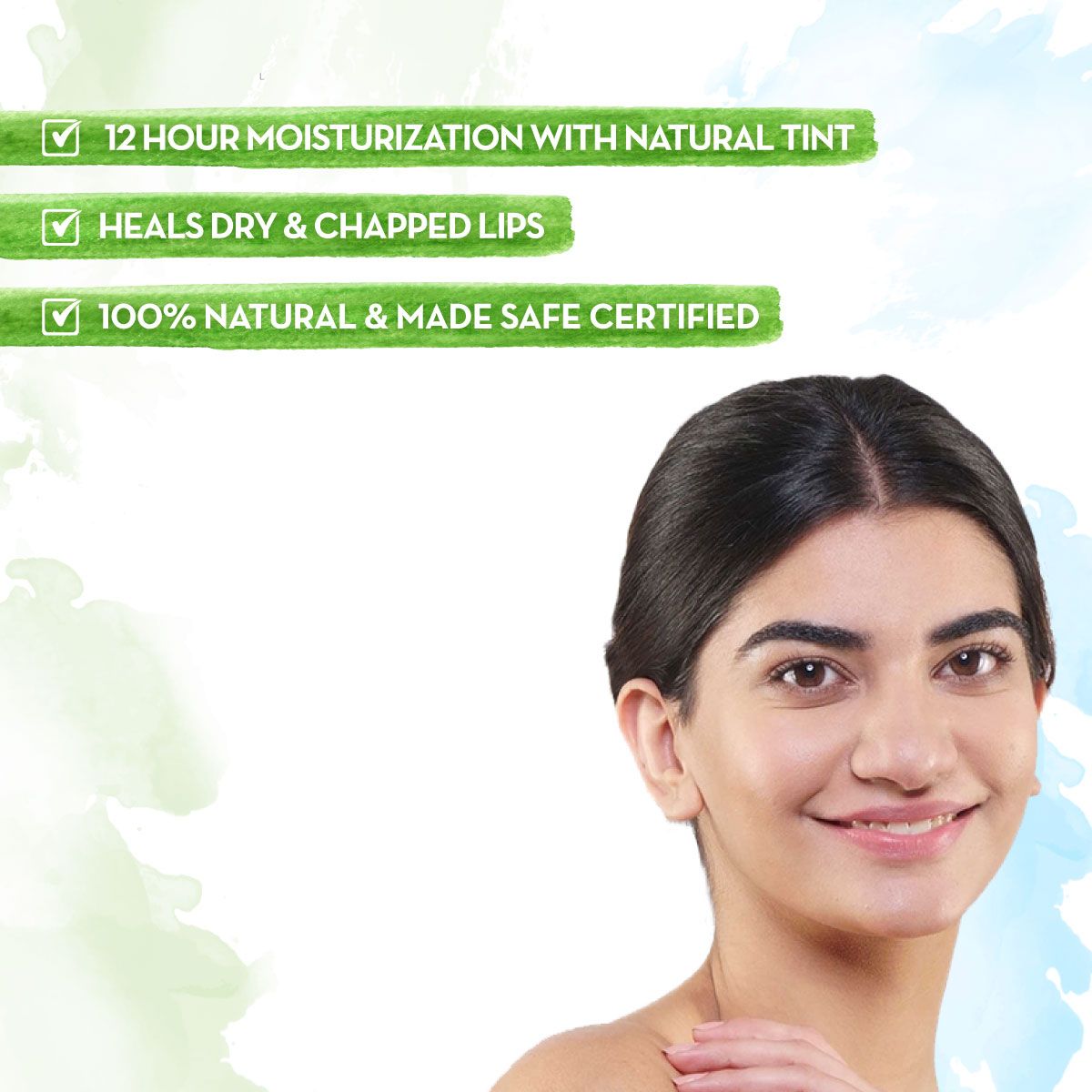 Mamaearth Vitamin C Tinted 100% Natural Lip Balm with Vitamin C & Honey, 2g - Image 2 - Buy from Indicrest