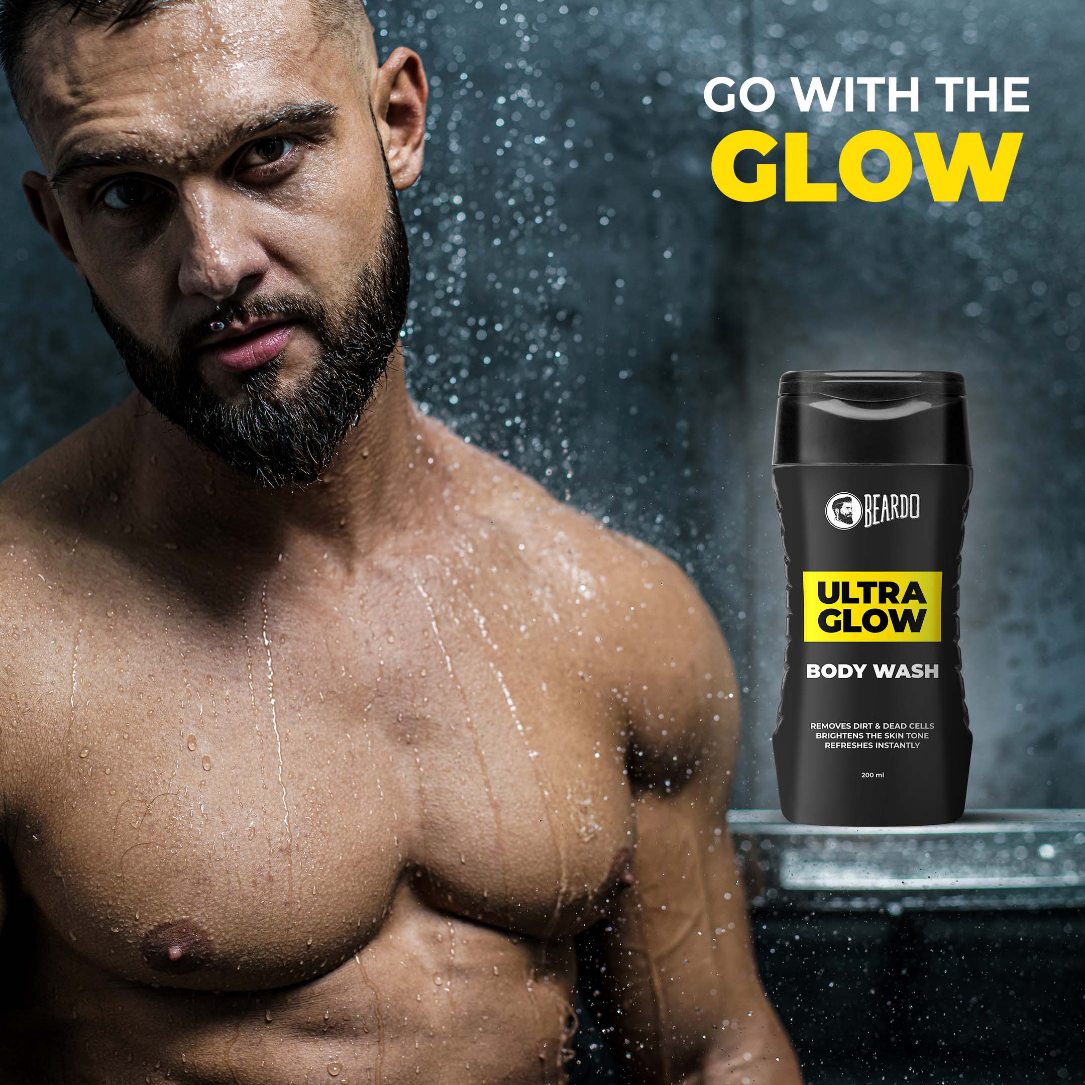 Beardo Ultraglow Bodywash, 200ml - Image 2 - Buy from Indicrest