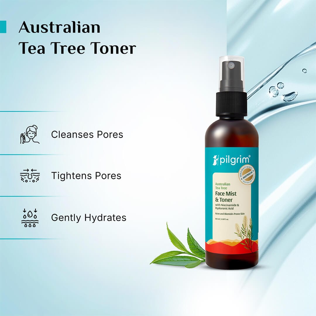 Pilgrim Tea Tree Purifying Toner, 100ml - Image 2 - Buy from Indicrest