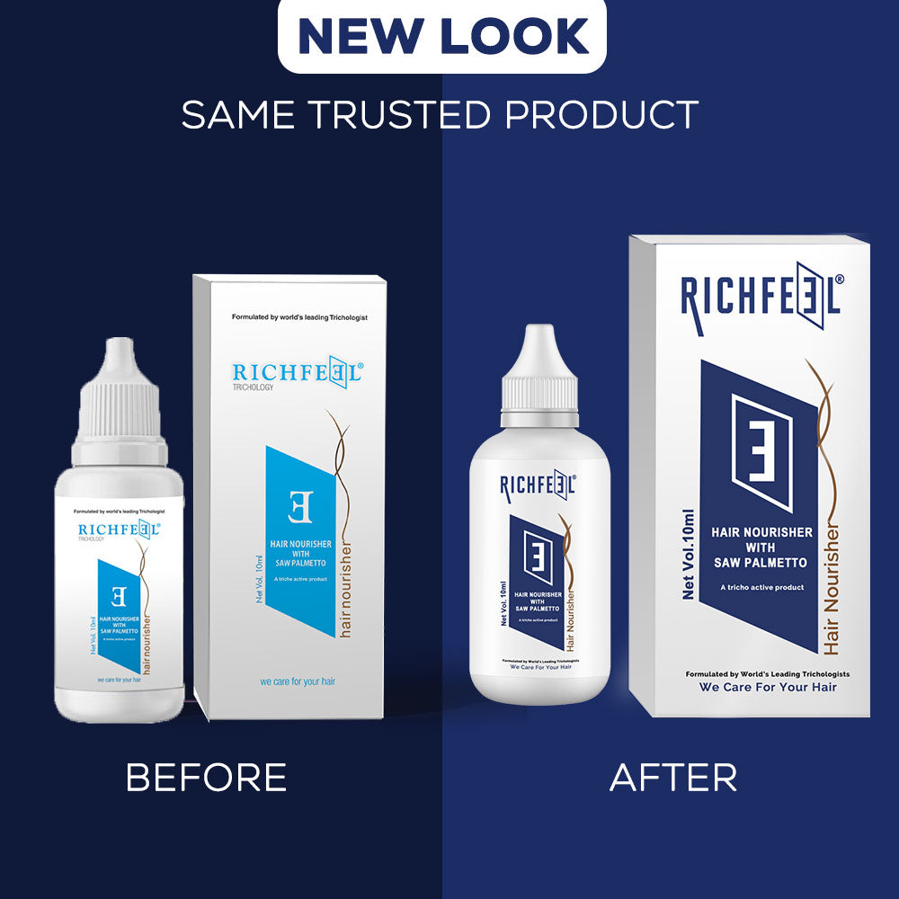 Richfeell Hair Nourisher With Saw Palmetto 10 Ml - Image 2 - Buy from Indicrest