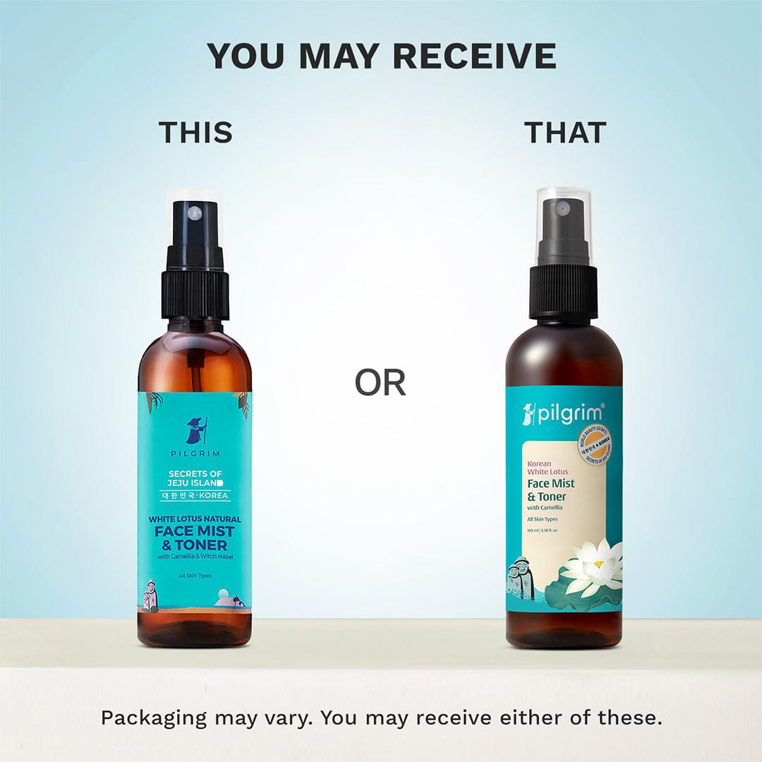 Pilgrim White Lotus Natural Face Mist & Toner with Camellia & Witch Hazel, 100ml - Image 2 - Buy from Indicrest