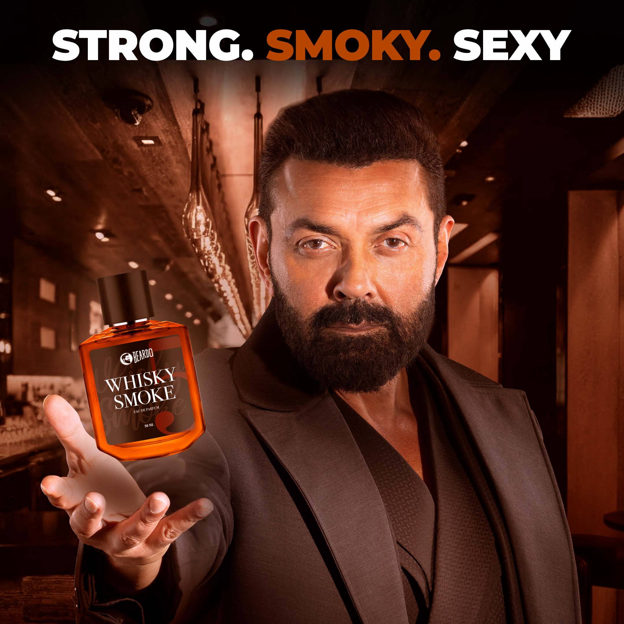 Beardo Whisky Smoke Perfume EDP, 50ml - Image 2 - Buy from Indicrest
