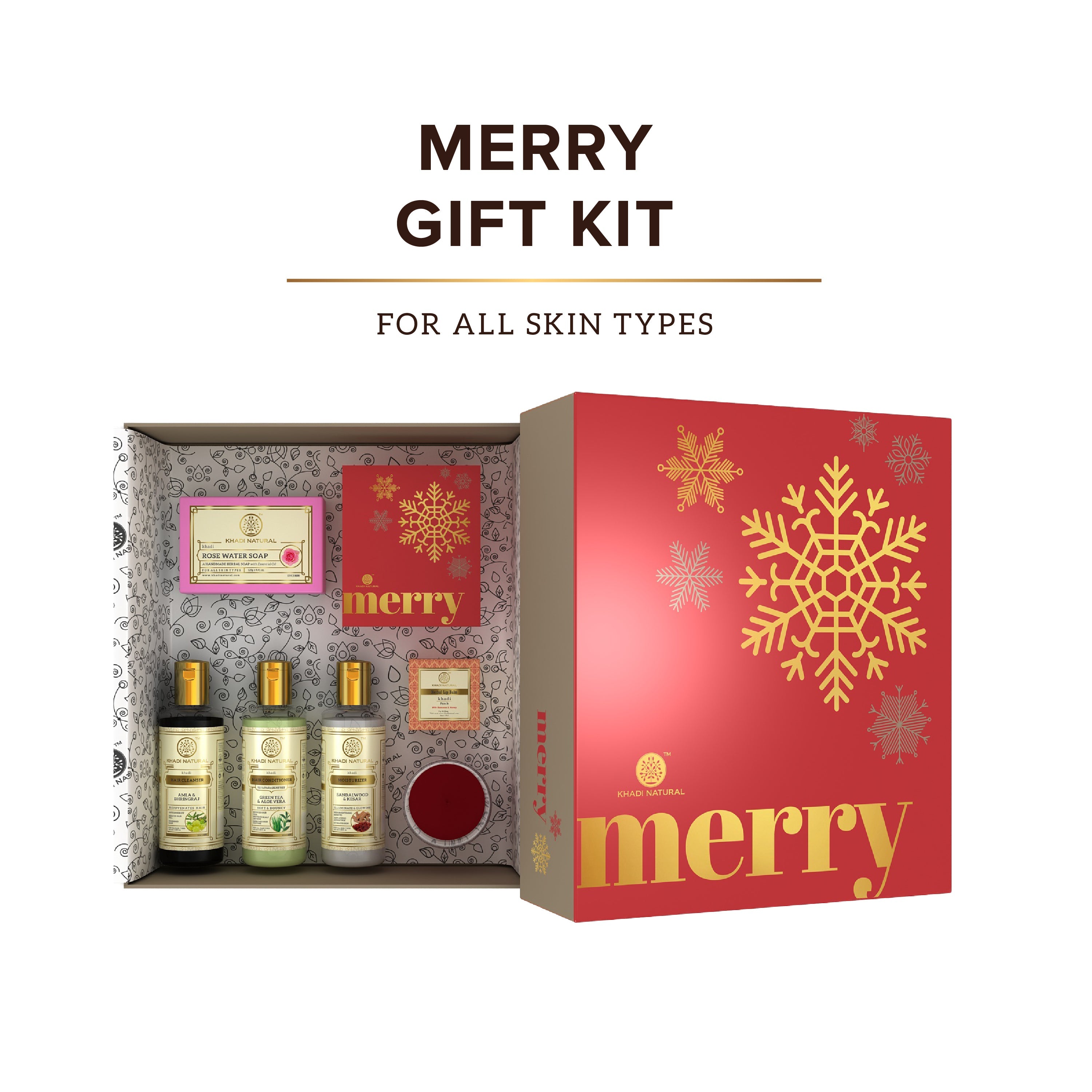 Khadi Natural Merry Gift Pack - Image 8 - Buy from Indicrest