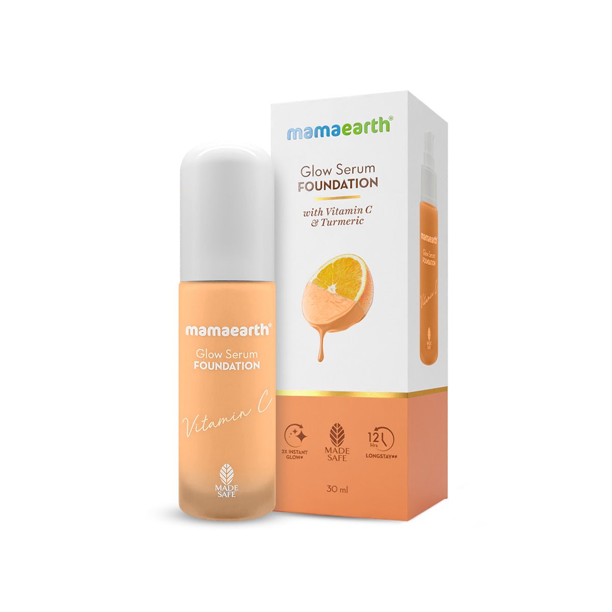 Mamaearth Glow Serum Foundation, 30ml | Beige Glow - Image 8 - Buy from Indicrest