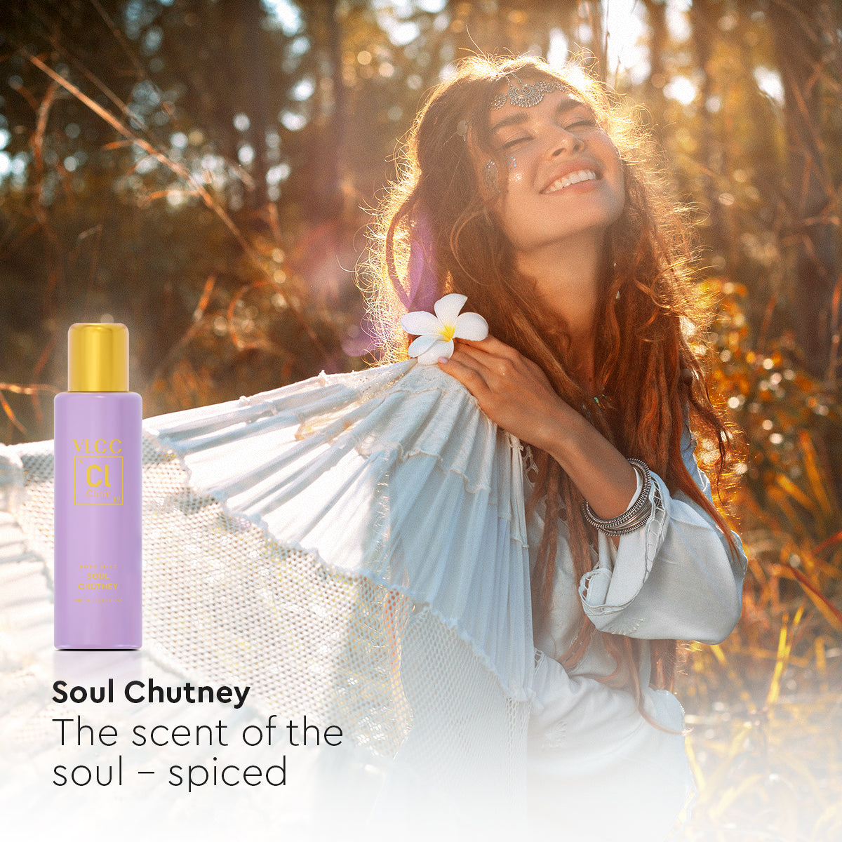 VLCC Body Mist - Soul Chutney - 200 ml - Image 2 - Buy from Indicrest