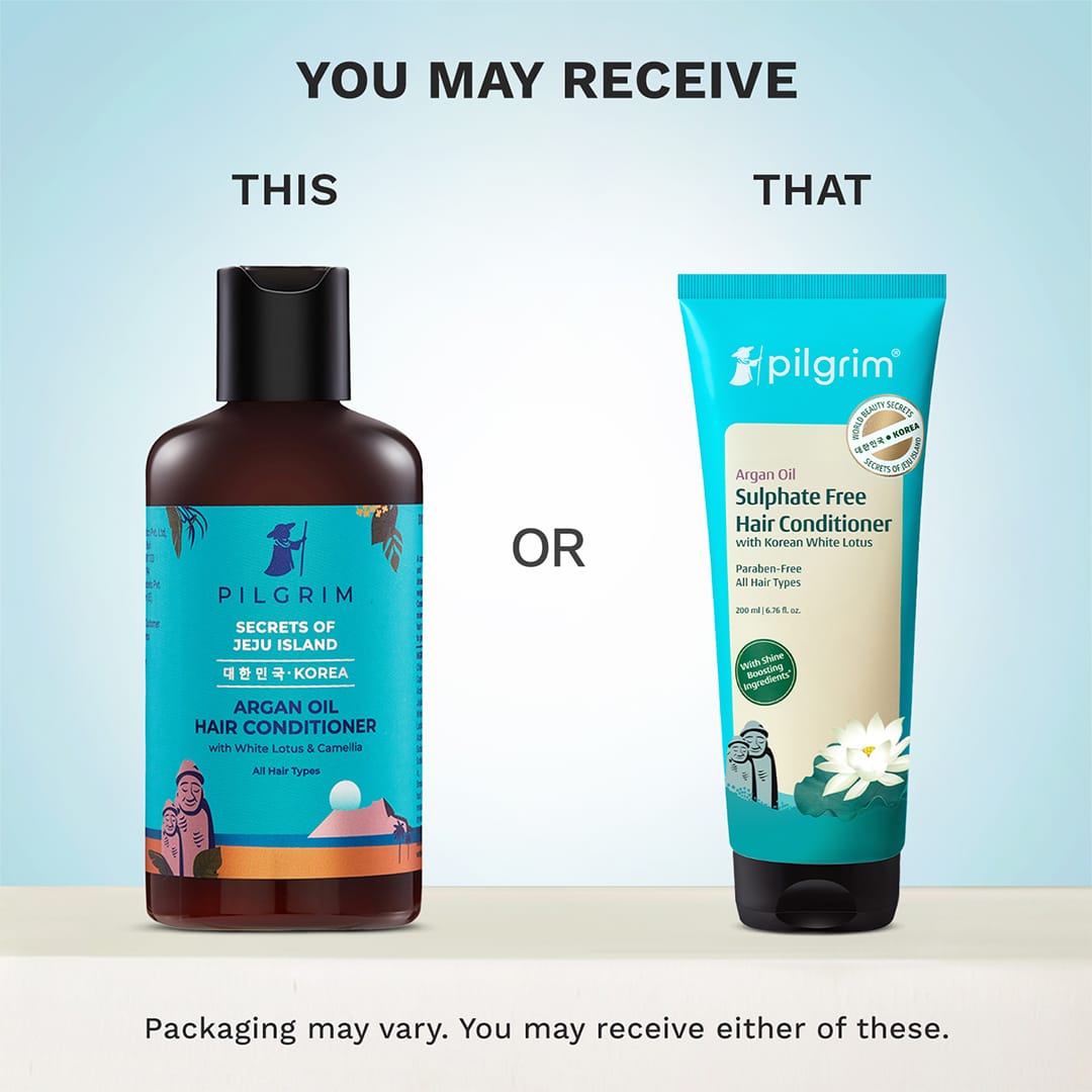 Pilgrim Argan Oil Hair Conditioner, 200ml - Image 2 - Buy from Indicrest