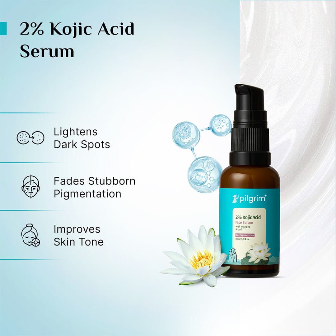 Pilgrim 2% Kojic Acid Serum, 30ml - Image 3 - Buy from Indicrest