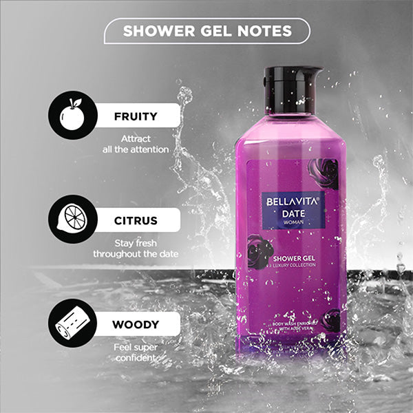 Power and Pose Shower Gel Combo - 2 x 250ml - Image 2 - Indicrest