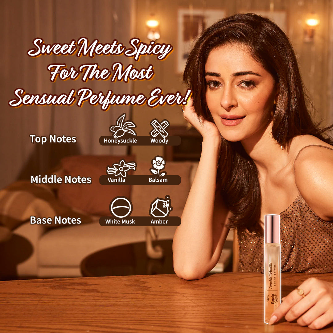 Plum Smokin' Vanilla Eau De Parfum (Perfume) by Plum BodyLovin' | Long Lasting | Supremely Luxurious, 50ml