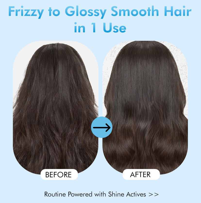 Mcaffeine Glass Hair Wash Duo | New Shine Complex - Image 2 - Buy from Indicrest