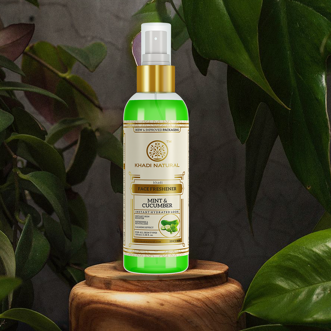Khadi Natural Mint & Cucumber Face Spray - 100ml - Image 7 - Buy from Indicrest