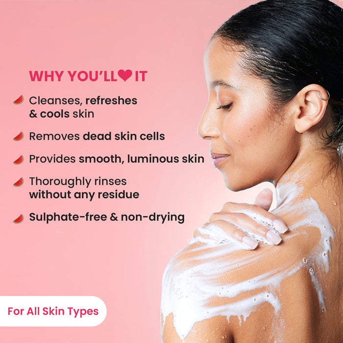 Dot & Key Watermelon Cooling Glycolic Acid Shower Gel, 250ml