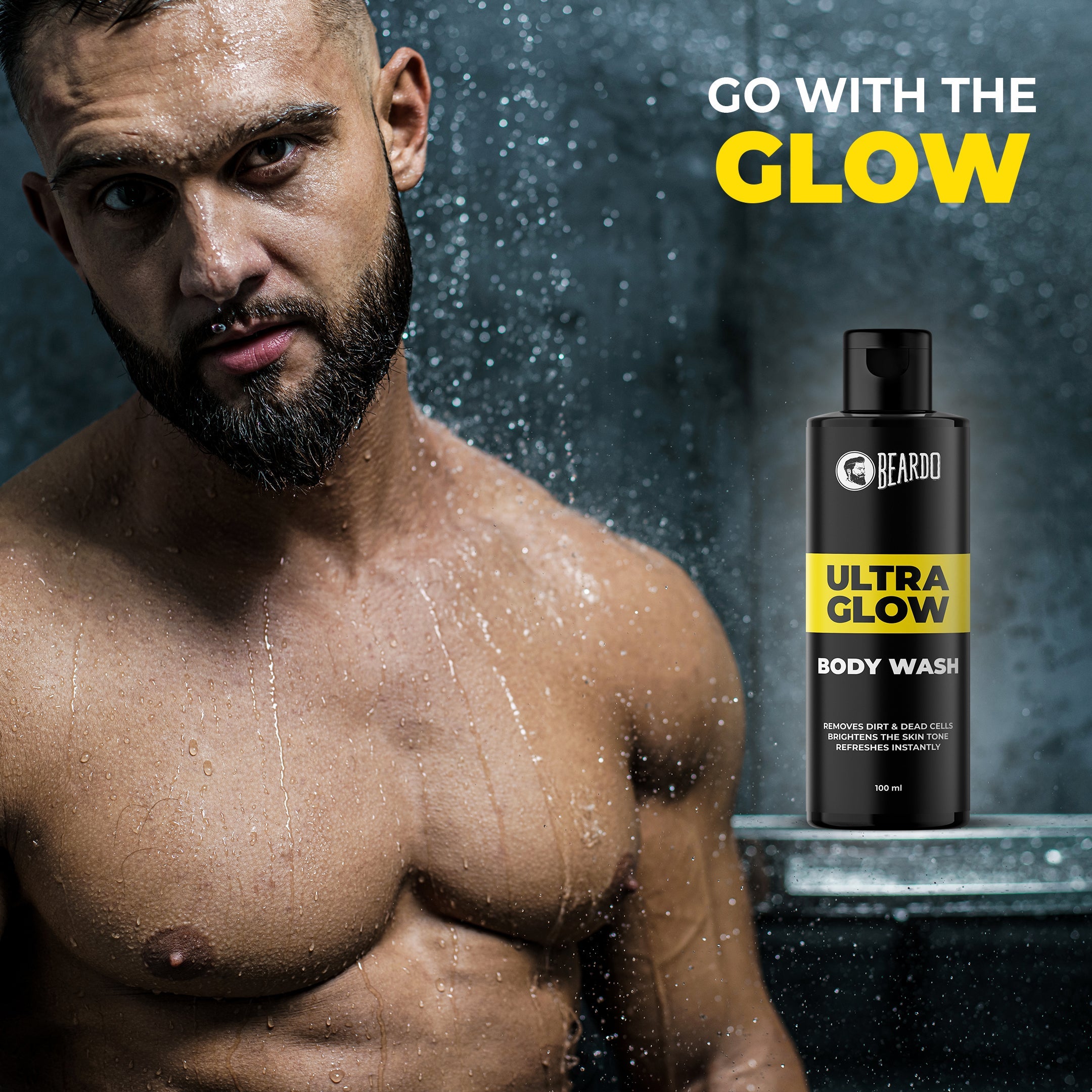 Beardo Ultraglow Bodywash, 100ml - Image 2 - Buy from Indicrest