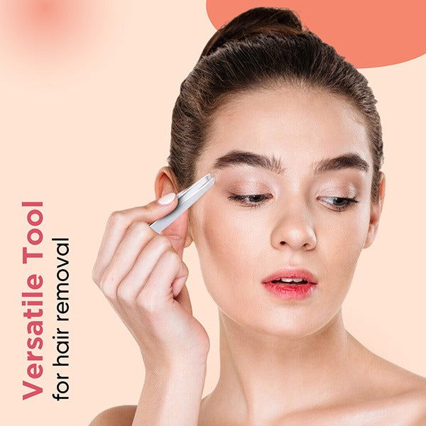 Vega 2 in 1 Brow Groomer and Tweezer - TWE-01