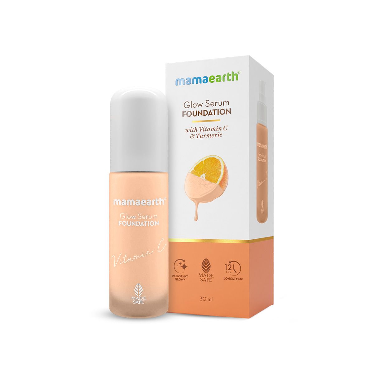 Mamaearth Glow Serum Foundation, 30ml | Ivory glow - Image 9 - Buy from Indicrest