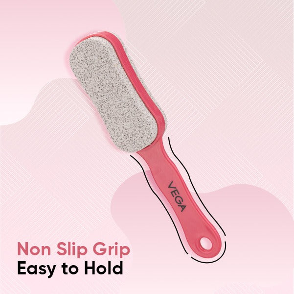 Vega 2 side Pumice Stone with Handle - PD-24