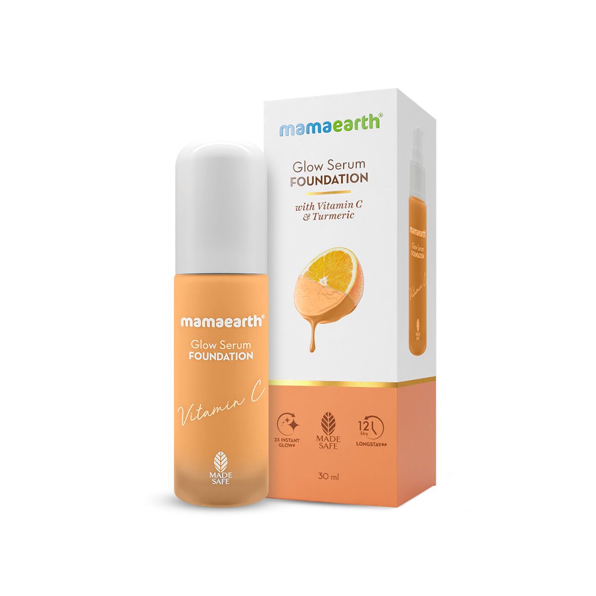 Mamaearth Glow Serum Foundation, 30ml | Toffee Glow - Image 8 - Buy from Indicrest