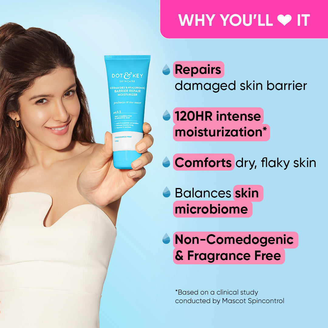 Dot & Key Barrier Repair Moisturizer-Pack of 2, (175g)